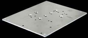 Mounting plate for MeanWell power supplies