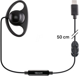 29657 Additional D-shape headset, 50 cm