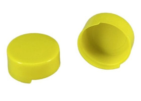 Osłona potencjometrów 16mm żółta