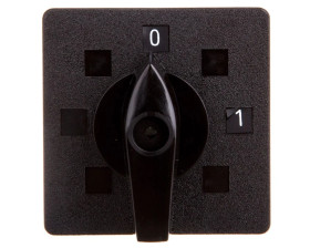 Łącznik krzywkowy 0-1 2P 16A do wbudowania ŁK15-1.428/P01