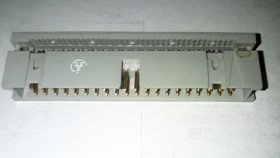 Flatcable connector male 40 pins