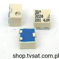 3224J-1-201E Potentiometer 200 Ohm SMD BOURNS