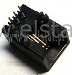 TJACKN-6P6C-06 gniazdo modułowe nisko-profilowe