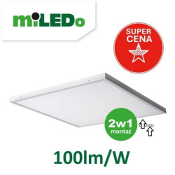 Panel podtynkowy/natynkowy 2w1 LED BAREV BL LEDN2 40W-NW 4000lm 4000K IP20 I kl. biały 31173