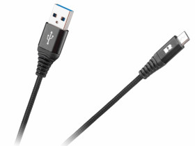 KABEL USB MICRO REBEL 1M CZARNY