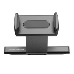 Uchwyt do telefonu do montowania w slocie CD aluminium + ABS Maclean Comfort Series MC-782