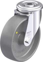 Blickle 934578 LER-PO 125G-ELS Rolka obrotowa z blachy stalowej Średnica koła: 125 mm Maksymalne obciążenie: 150 kg 1 sz