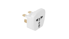 Adapter Polska Eu - Angielska Uk Złącze Ac Wtyk Uk - Gniazdo Uniwersalne Qz36