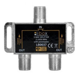 Rozgałęźnik splitter TV/SAT 2 wyjścia LB0037 Libox