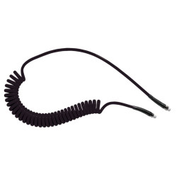 Przewód pneumatyczny spiralny długość 4m średnica zew: 10mm średnica wew: 6.5mm PREVOST R 1/4 Poliuretan