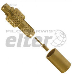 Złącze MMCX-02 męskie zaciskane na RG174