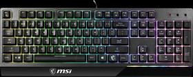S11-04DE226-CLA Gaming keyboard, USB, RGB, black, DE