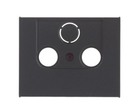 K.1 Element centralny do gniazda antenowego 2- i 3 wyjściowego antracyt mat lakierowany 12017016