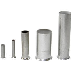 WKK Co 250018 Ferrule Copper 25mm&#xB2; Non-Insulated 250 Pcs