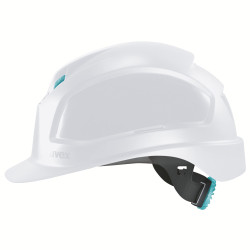 Kask ochronny, Biały, HDPE, Standardowy, uvex pheos B-WR