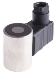 Zwora elektromagnetyczna 24V dc 250N średnica 35mm DC wysokość 48 mm