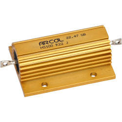 Arcol HS100 R22 J R22 5% 100W Aluminium Clad Resistor