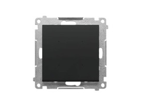 SIMON 55 Elektroniczny łącznik pojedynczy z funkcją przycisku lub łącznika czasowego 16 A 230 V czarny mat TEW1.01/149 KONTAKT S