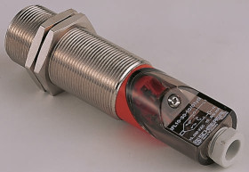 Czujnik zbliżeniowy M30 Indukcyjny 10 mm Schmersal Wpuszczany 15→ 250 V ac długość 118mm Gwintowany