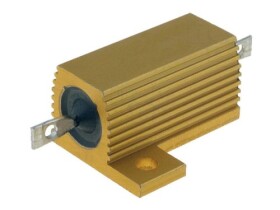 Rezystor 10ohm 25W 5% z radiatorem