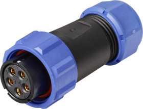Złącze IP68 seria SP21 Weipu SP2110 / S 5 II, 1 szt.
