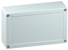 Obudowa Poliwęglan szerokość zew. 122 mm długość zew. 202 mm wys. zew. 75 mm Günther Spelsberg IP67 Szary