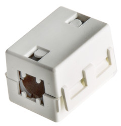 Tuleja ferrytowa średnica otworu 10mm Tłumienie zakłóceń elektromagnetycznych otwory: 1 Rdzeń przewodu Ferryt Tak