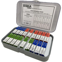 Assortment F/M/T 5x20 mm, 1 A to 6,3 A, 360 pcs.