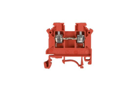 Złączka szynowa 2-przewodowa 4mm2 czerwona NOWA ZSG1-4.0Nc 11321311