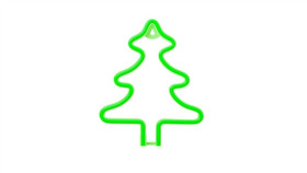 Neon Led Christmas Choinka Zielona Flne16 Forever Light
