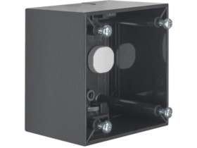 Integro Flow Puszka natynkowa 1 pojedyncza wysoka antracyt 911512505 HAGER