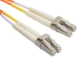 Kabel światłowodowy, średnica: 62.5/125μm, OM1 Wielomodowy, Pomarańczowy, LC / LC