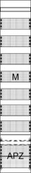Rozdzielacz multimedialny Striebel & John FM19A2 2CPX054030R9999, 250 mm x 1350 mm x 160 mm, 1 szt.