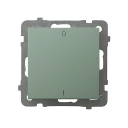 AS Łącznik dwubiegunowy zielony mat ŁP-11G/m/84