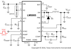 7-75V Wide Vin, 2.5A Current Mode Non-Synchronous Buck Regulator | PWP | 20 | -40 to 125