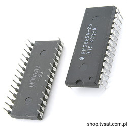 KM2865A-25 64Kbit EEPROM MOS DIP28 SAMSUNG