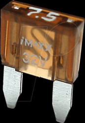 F7075 Fuse miniOTO 7.5A 32VDC brown