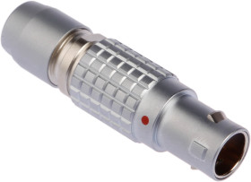 Złącze wielostykowe przemysłowe 2-pinowe Montaż na kablu Wtyczka LEMO