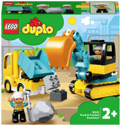 10931 LEGO® DUPLO® Koparki i ciężarówki