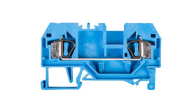 Złączka Szynowa 2-Przewodowa 4Mm2 Niebieska 281-904