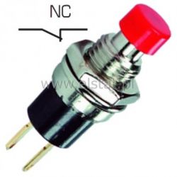 Przeł. przycisk chwilowy okrągły NC h=21mm