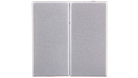 Kos66 Klawisz Podwójny 2Szt. 22,5X45 Aluminium 664080