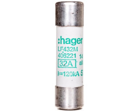 Bezpiecznik cylindryczny 14x51 aM 32A LF432M