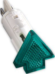 Signal lamp, 24 V (DC), transparent, Mounting Ø 10 mm, 1.69.507.145/1002