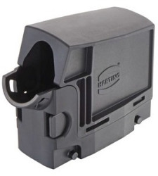 Shell housing, size 24B, PA, cross bow locking, IP10, 09330240502