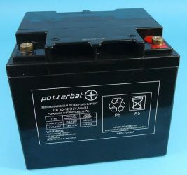 12V/40Ah CB 197x165x170 OM6 POWERBAT AG