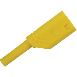 SKS Hirschmann 975 090-703 2mm MST S WS Au Plated Tower Plug CAT III Yellow