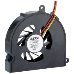 SEPA HYB60A12 Radial Extractor 12V DC 7.9m&#xB3;/h 59.5x12.5x59.5mm