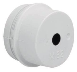 Hager FZ411M Tuleja z przepustem kablowym M32 1 szt.