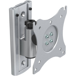 SpeaKa Professional SP-9474784 SP-WMM-200 Monitor Wall Mount Silver Tiltable